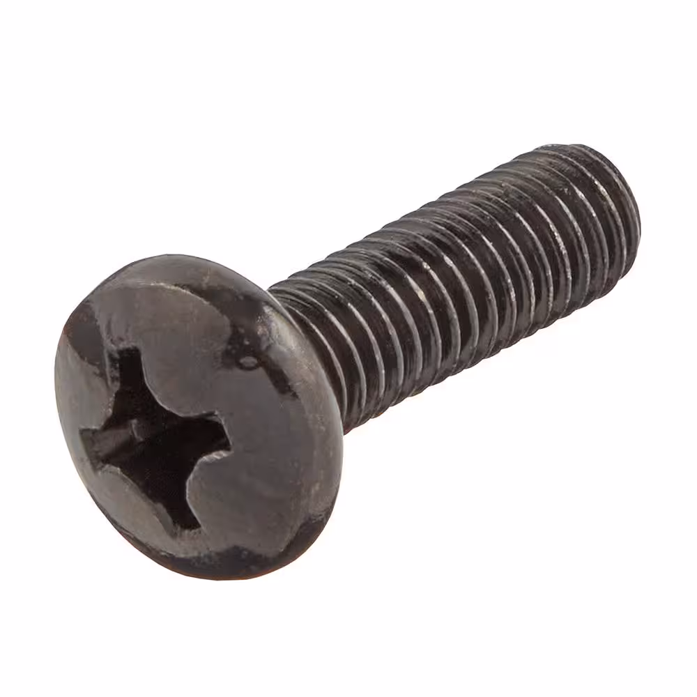 SR-200233 M6-1.0 X 20MM Philips Pan Head Screw Black Zinc
